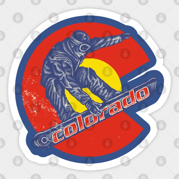 colorado Sticker by inkzella